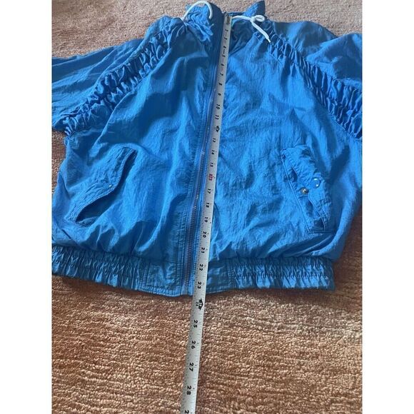 Vintage 80's Blue Puffer by Westside Connection Women’s Jacket Size Small - Picture 8 of 9
